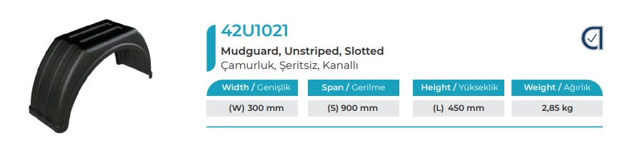 CAMURLUK 300 X 440 MM USTU DUZ TEK TEKER SERITSIZ AYMEKS